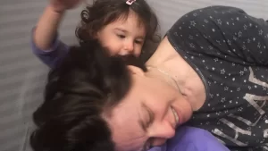 Sirine and her daughter Ischtar