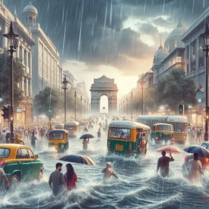 Heavy Rains Bring Relief from Heat