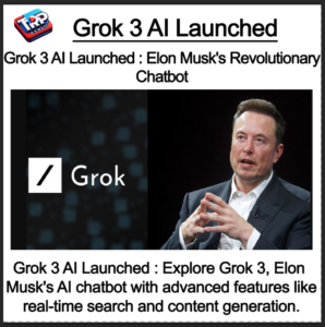 Grok 3 AI Launched
