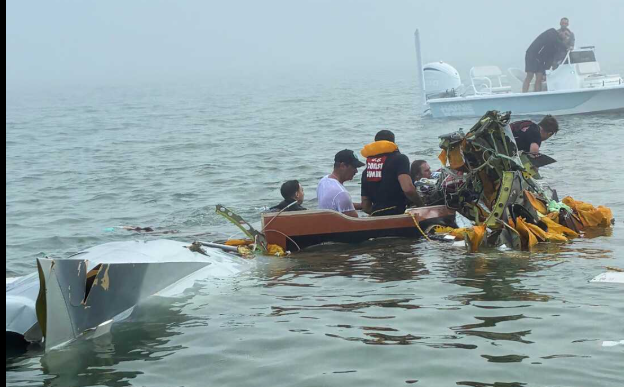 Passenger train derailment in Mexico with overturned engine as rescue teams respond to the deadly accident