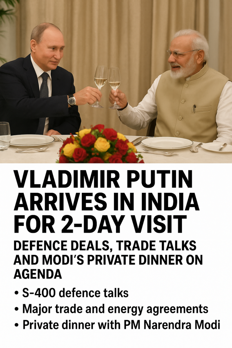 Russian President Vladimir Putin’s Visit to India