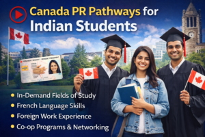 Canada PR pathways for Indian students through higher education, work experience and in-demand jobs