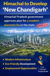 New Chandigarh in Himachal Pradesh approved by state government as a modern planned city